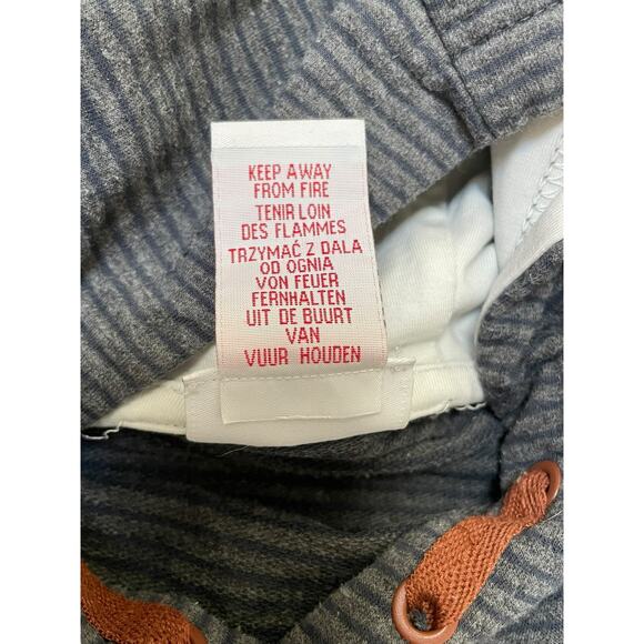 Tommy Bahama Hoodie Boys 2T Toddler Pullover Sweatshirt Gray Brown Casual - Picture 7 of 10